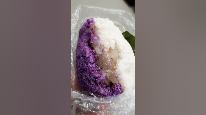 Famous Rice Puto with Macapuno of Ligao City Albay