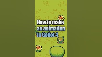 How to make an animation in Godot 4 | tutorial