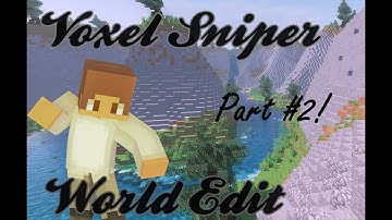 Minecraft how to make Custom sky island. [Voxel Sniper / World Edit]