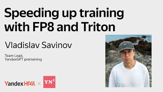 Speeding up training with FP8 and Triton