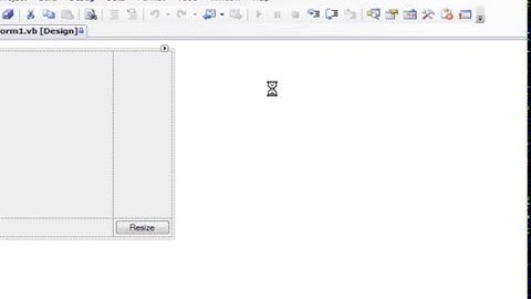 Visual Basic 2008 Tutorial Resize a Borderless Form