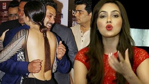 Sana Khan Angry Reaction On Salman Khan Awkward Hug