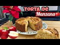 🍎Como hacer TORTA DE MANZANA perfecta para 🎄Navidad 🎄