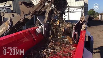 MSW- Ecostar HEXTRA 7000 3F screening MSW