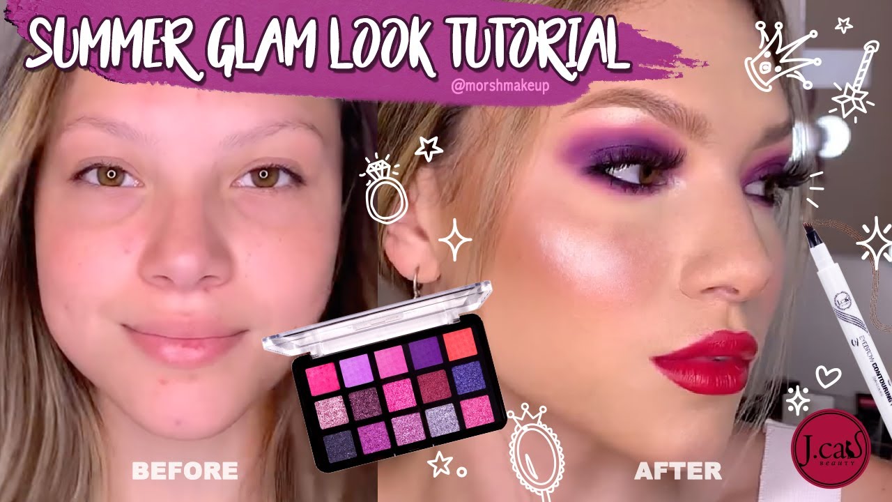 Morshmakeup using J.Cat Beauty Products