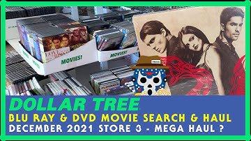 DOLLAR TREE December 2021 Movie Hunt #3 - More $1 Blu Ray and DVD Titles - TV Seasons, Horror, Kids