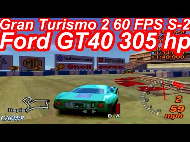 Gran Turismo 2 - Ford KA - Rome Short Course 