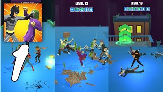 Gang Fight: Street Combat Gameplay Walkthrough #1 (Android, IOS) screenshot 1