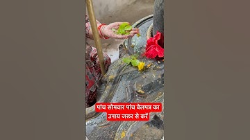 पांच सोमवार पांच बेलपत्र का उपाय#pradeepmishrajidhankeupay #pujyapanditpradeepmishra #upay #live