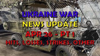 Ukraine War Update NEWS (20240426a): Pt 1 - Overnight & Other News