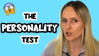 I Took A PERSONALITY TEST And Found Out...