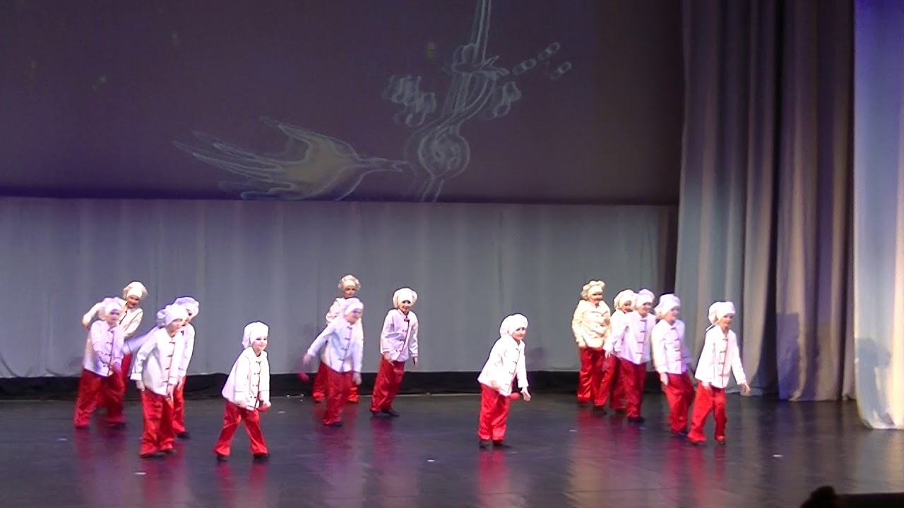 Танец Веселые поварята