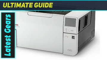KODAK S3100 Scanner: The Ultimate High-Volume Document Solution