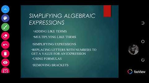 Mathematics (Algebraic Expressions) for JHS 1
