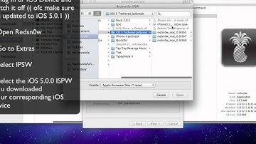 How to Jailbreak iOS 5.0.1 Final with RedSn0w 0.9.9b8 - iPod Touch,iPad & iPhone (NEW)