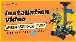 ROSMASTER X3 PLUS Installation Video