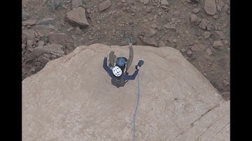 New perspective of Tombstone Tandem BASE jump in Moab Utah
