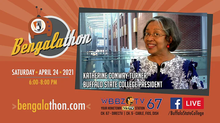 Buffalo State College "Bengalathon 2021" President Conway-Turner