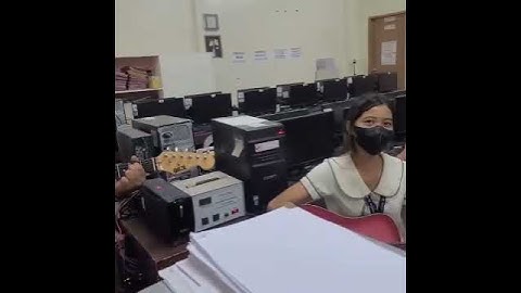jamming in computer lab❤️