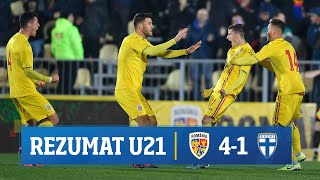 Rezumat România U21 - Finlanda U21 4-1