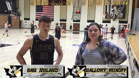 PLU men's basketball starter Sam Noland interview