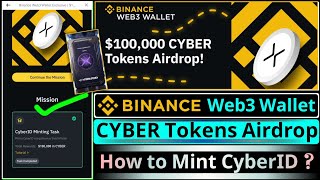 Binance CYBER Airdrop || Web3 Wallet CyberConnect Airdrop || How to mint a CyberID screenshot 4