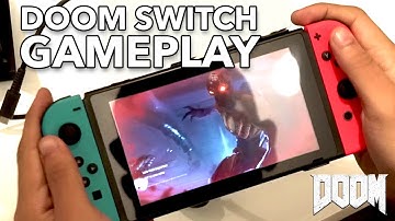 3 Minutes of Doom on the Nintendo Switch (Off-Screen Undocked Handheld Gameplay)