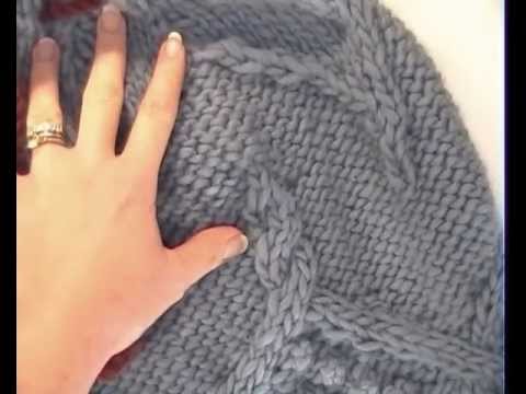 KNITTING ABBREVIATIONS T3L and T3R - How To Cable 2 Knit Stitches To The Left...
