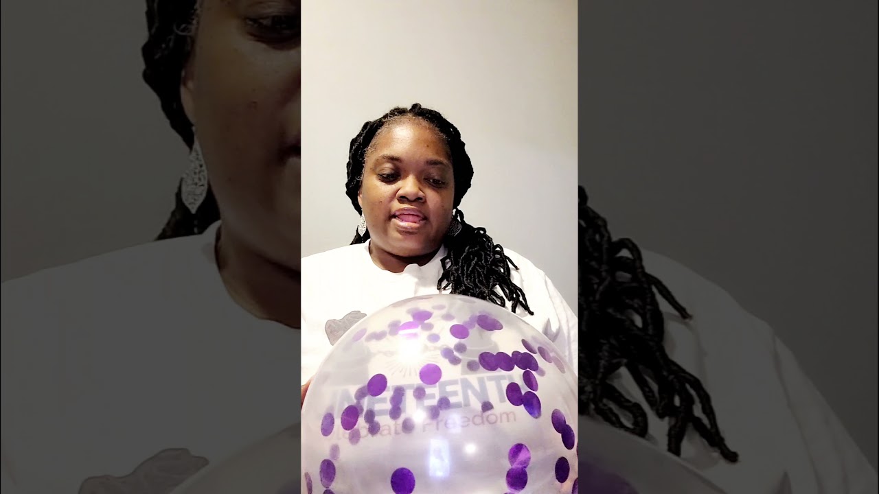 How to get confetti to stick to the Balloon