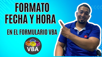 formato Fecha y hora en el Formulario VBA en Excel Cap 15 #sepamosexcelvba #sepamosexcel #vbaexcel