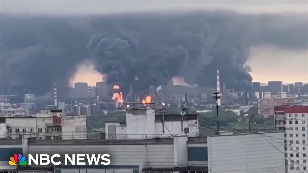 Ukraine launches largest attack on Moscow yet Ukraine launches largest attack on Moscow yet