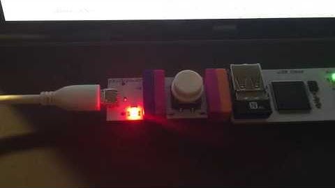 littleBits Cloud Bit and IFTTT - Email