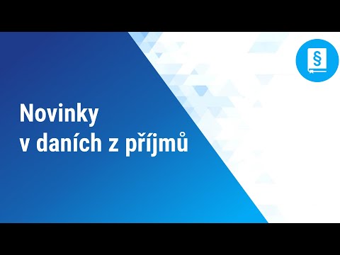 Novinky v daních