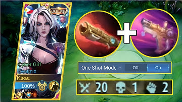 ONLY 1 % KNOW THIS GUN ONE SHOT BUILD | | TOP GLOBAL BEATRIX