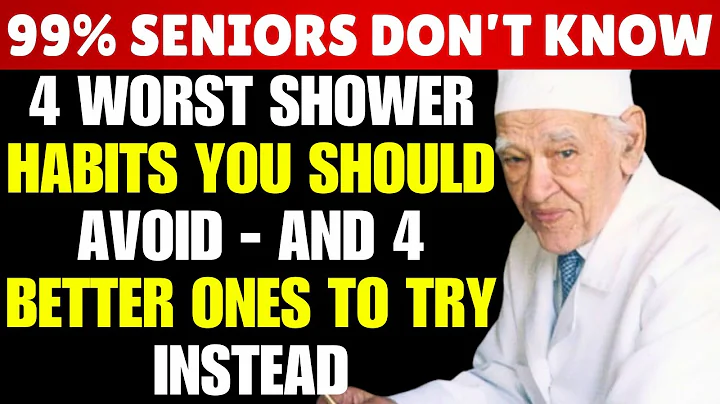 Seniors, 4 WORST Shower Habits You Should Avoid - and 4 Better Ones to Try Instead