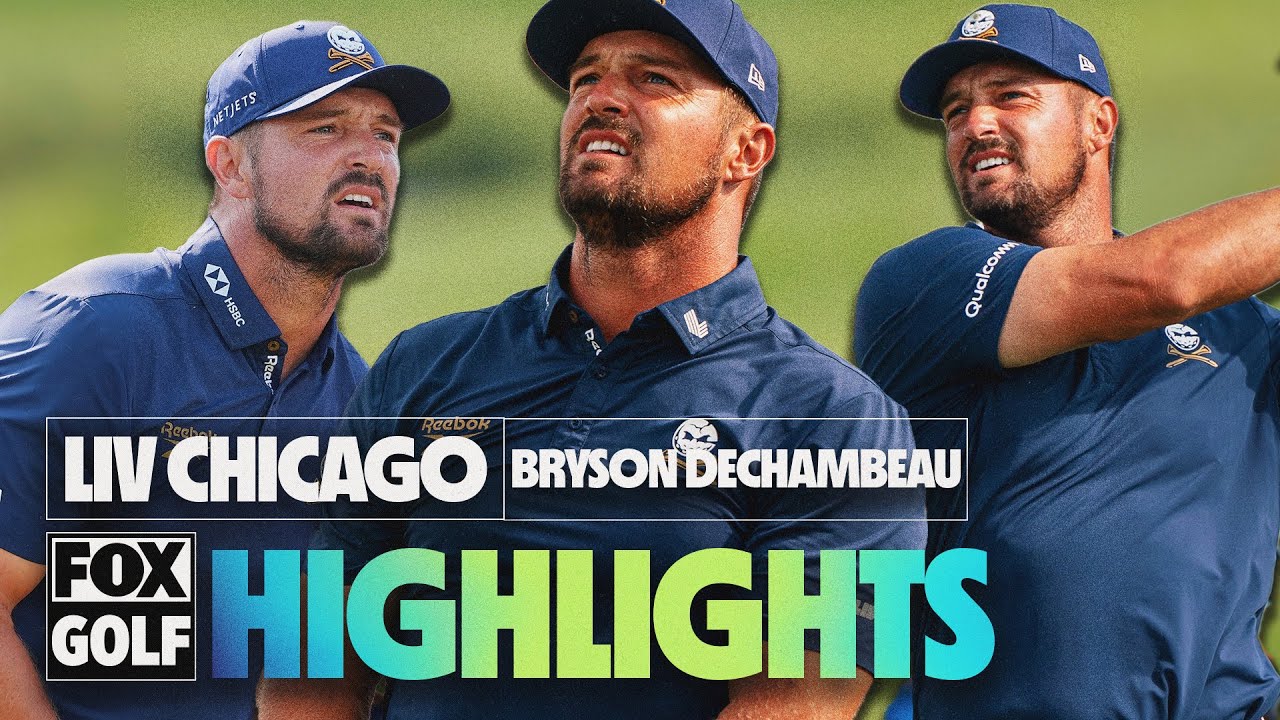 Bryson DeChambeau's full weekend at LIV Golf Chicago | LIV on FOX