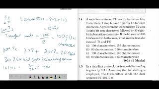 Computer Network part 1 Gate PYQ