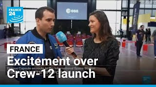 Pariss Cité Des Sciences Soars With Excitement Over Crew12 Launch France 24 English