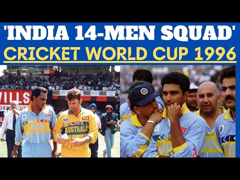 India 14-Men Squad Icc Cricket World Cup 1996. India 14-Men Team Icc Cricket World Cup 1996