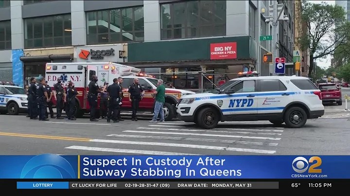 Suspect In Custody After Subway Stabbing In Queens