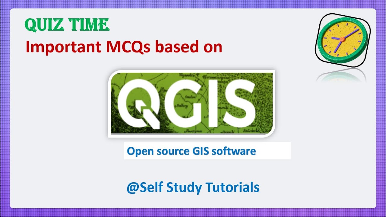 QGIS Important 15 MCQs - YouTube