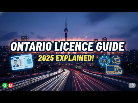 Licence High Game 北欧AOR Ontario Driver's Licence Guide 2025: All Licence Types