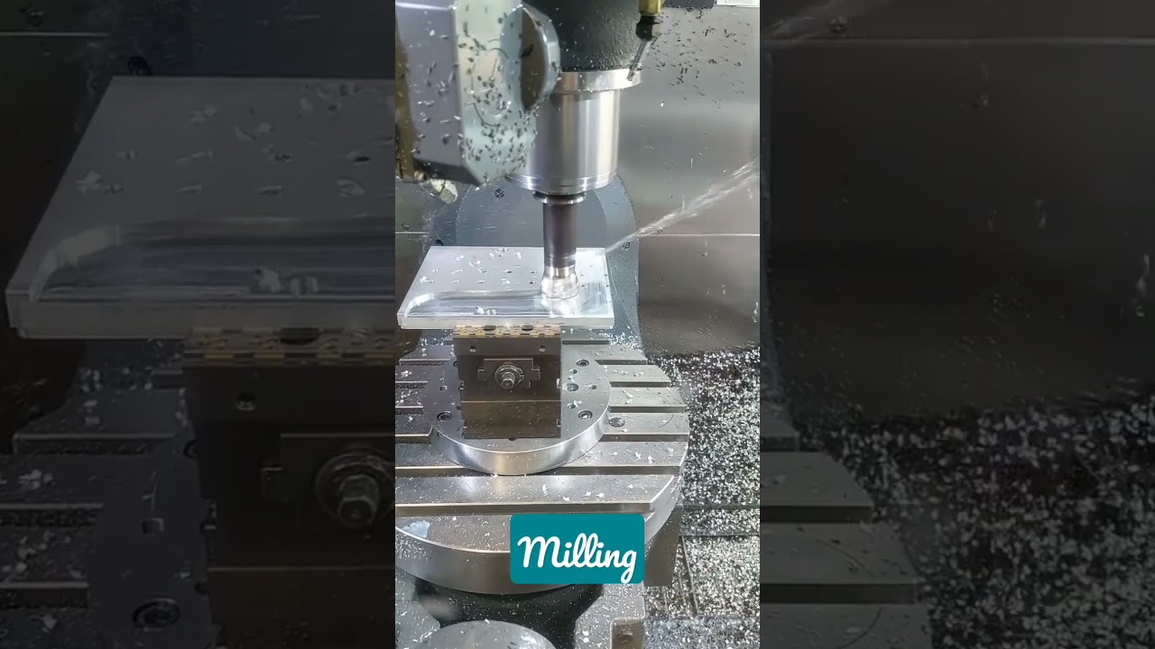 vmc milling machine face milling#shortvideo