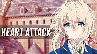 Nightcore - Heart Attack 🍀 Lyrics