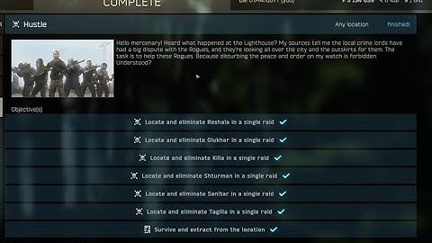 I killed all bosses in 1 raid for event/ Quest- Hustle [FULL RAID] (Escape from Tarkov)