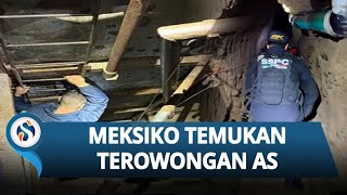 TERBONGKAR! Terowongan Rahasia 600 Meter Penghubung Meksiko-AS Ditemukan, Diduga Digunakan Kartel