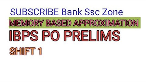 APPROXIMATION QUESTIONS ASKED IN IBPS PO PRE FIRST SHIFT