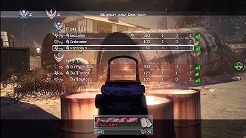 MW2 GameBattle SnD 3v3 on Scrapyard