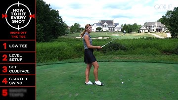 How to hit an iron off the tee: 5 tips for teeing off on a par-3