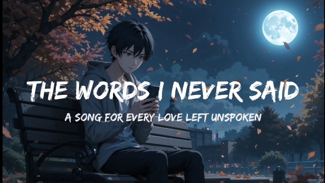 The Words I Never Said (Official Lyrics Video) | 